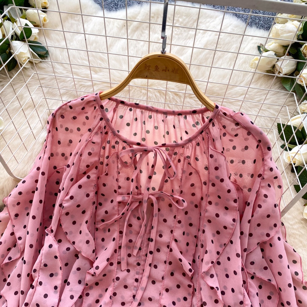 Temperament Casual all-match spring loose tops for women