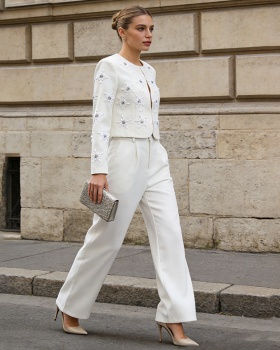 Spring coat Western style business suit 2pcs set