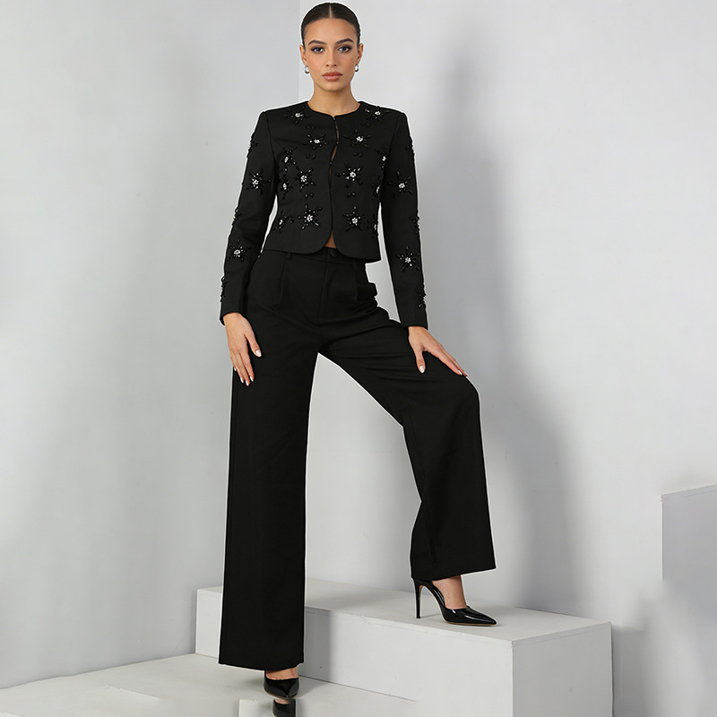 Spring coat Western style business suit 2pcs set