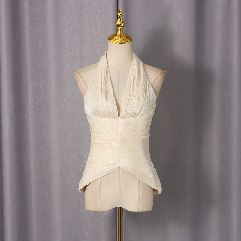 Fashion spring tops slim sexy vest for women