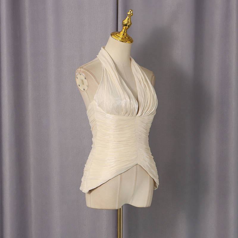 Fashion spring tops slim sexy vest for women