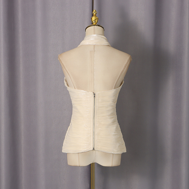 Fashion spring tops slim sexy vest for women