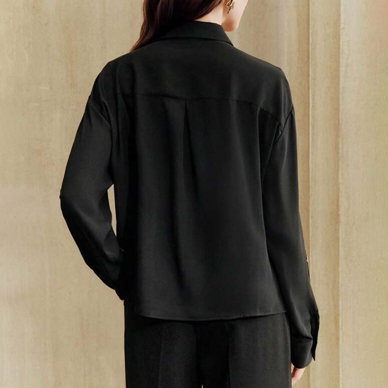 Spring European style shirt splice lace small shirt for women