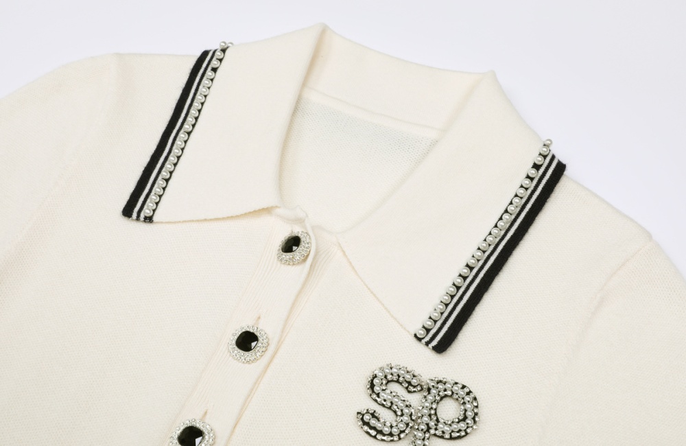 Summer short sleeve knitted fashionable short dress