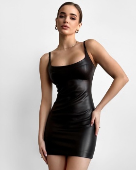 Package hip European style T-back sexy nightclub dress