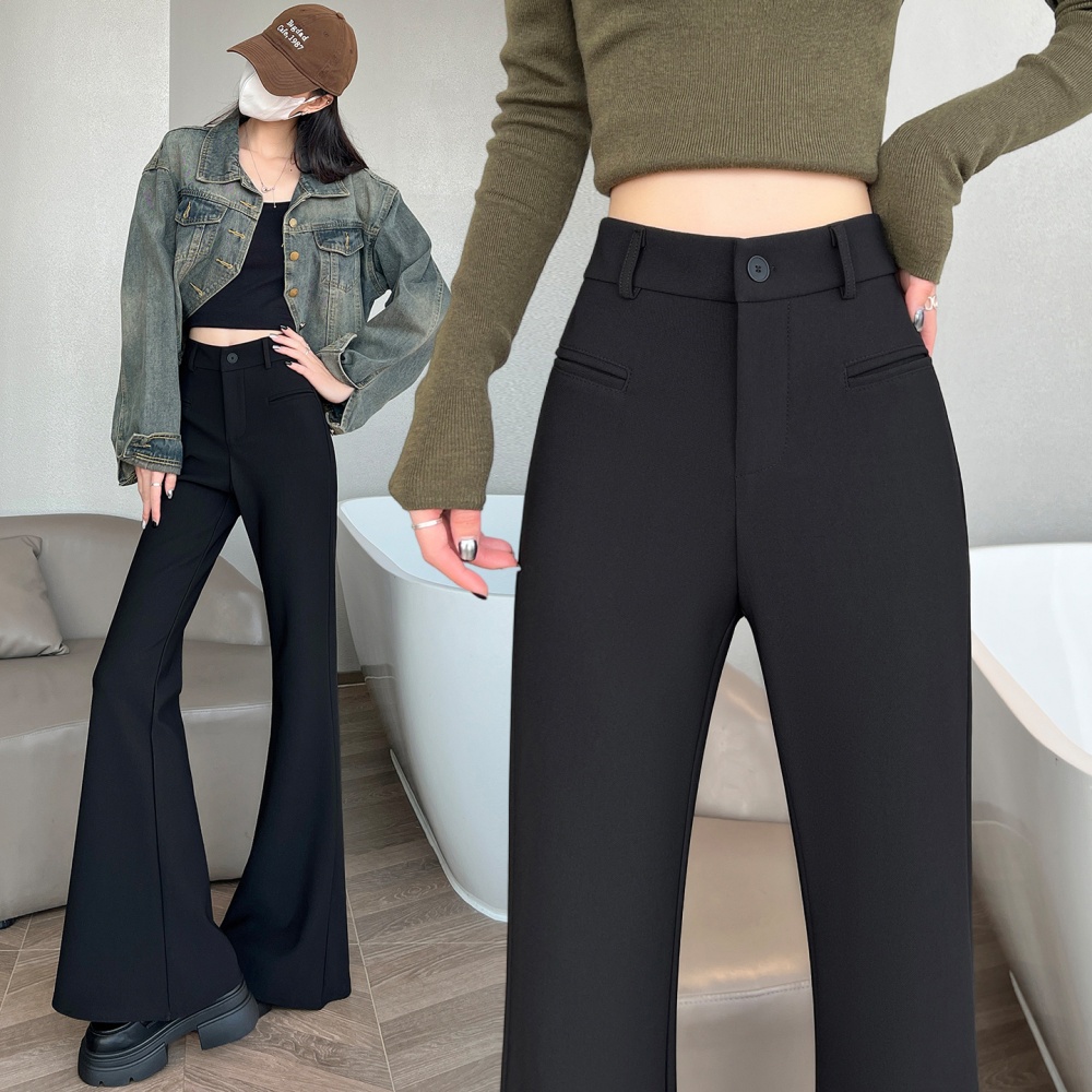 Spring pants micro speaker business suit for women