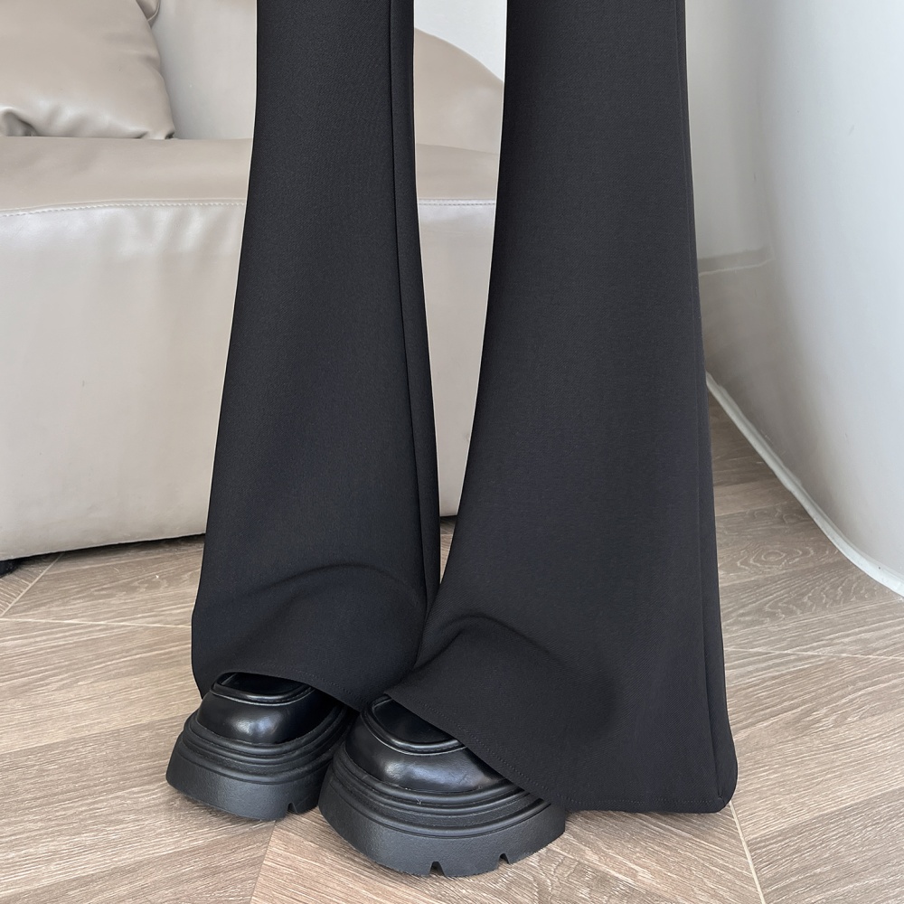 Spring pants micro speaker business suit for women