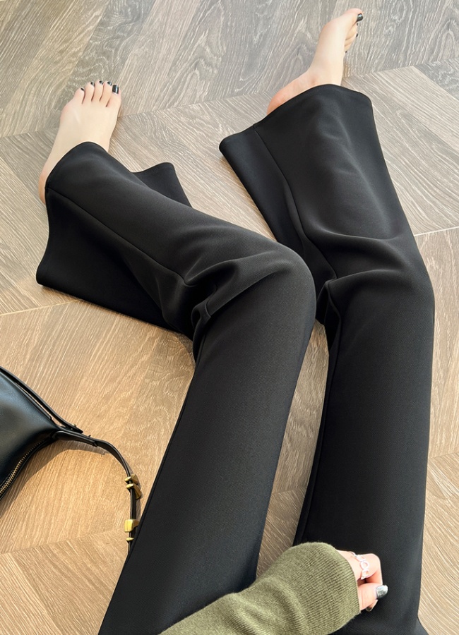 Spring pants micro speaker business suit for women