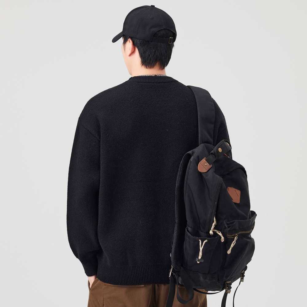 Fawn American style autumn and winter sweater for men