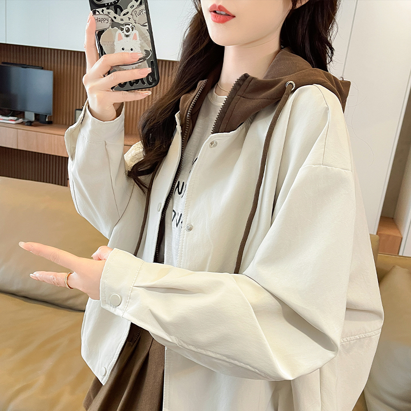 All-match Western style technical jacket fashion coat