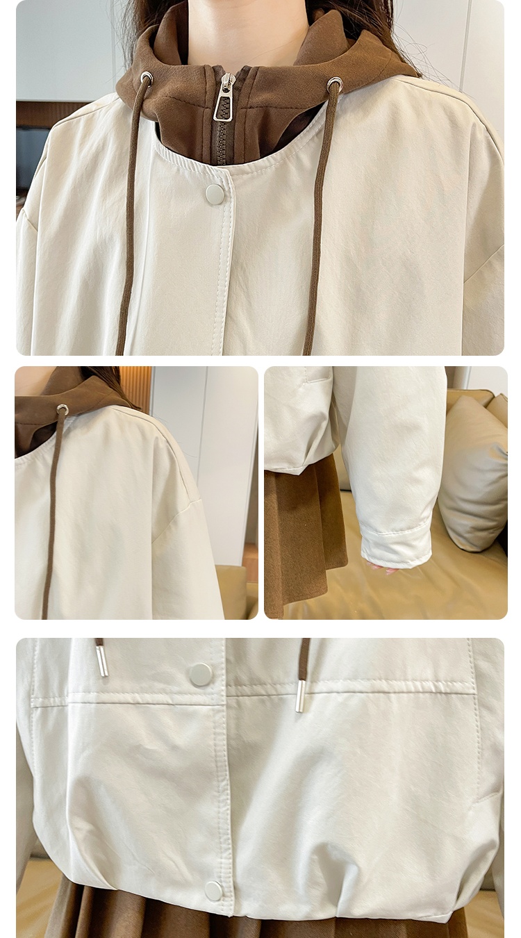 All-match Western style technical jacket fashion coat