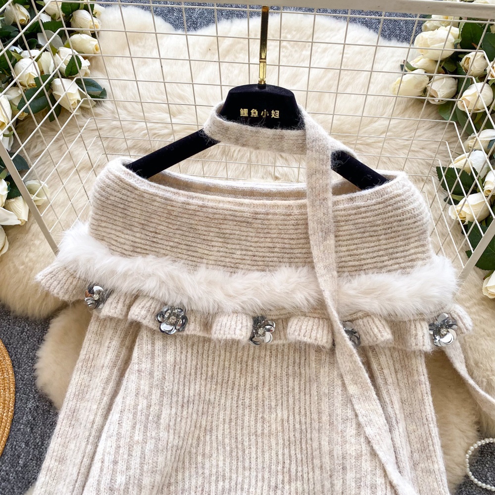 Niche autumn and winter sweater France style tops