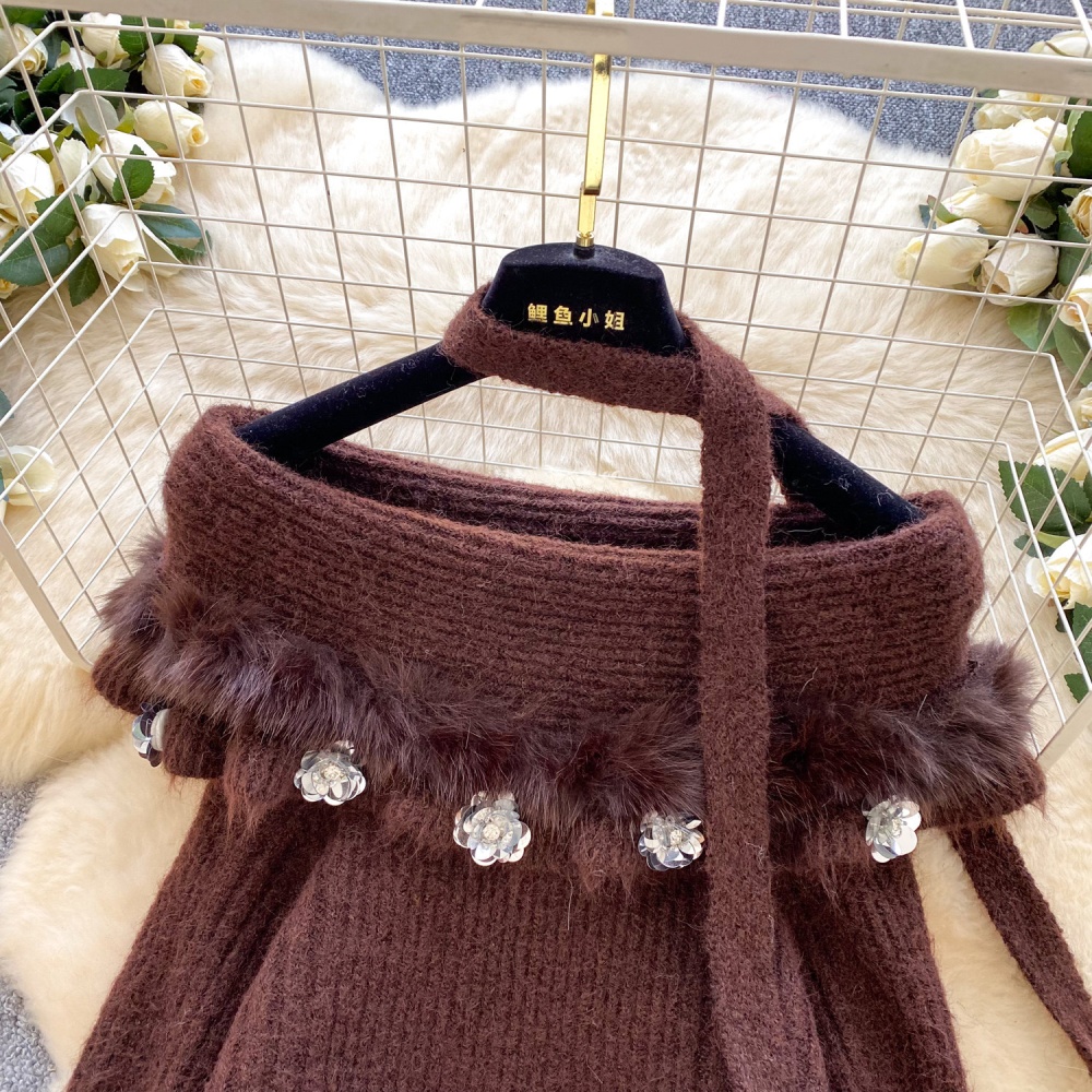 Niche autumn and winter sweater France style tops