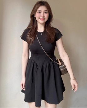 A-line slim dress summer T-back for women