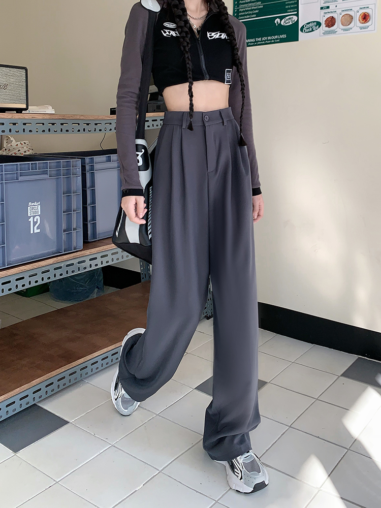 Straight pants suit pants casual pants for women