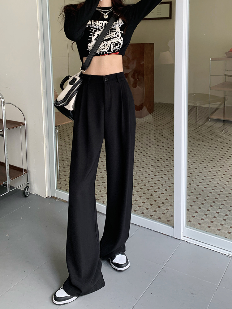 Straight pants suit pants casual pants for women