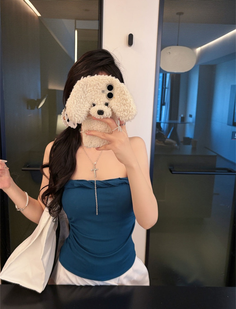 Inside the ride slim sleeveless spicegirl spring vest