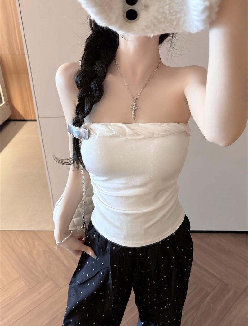 Inside the ride slim sleeveless spicegirl spring vest