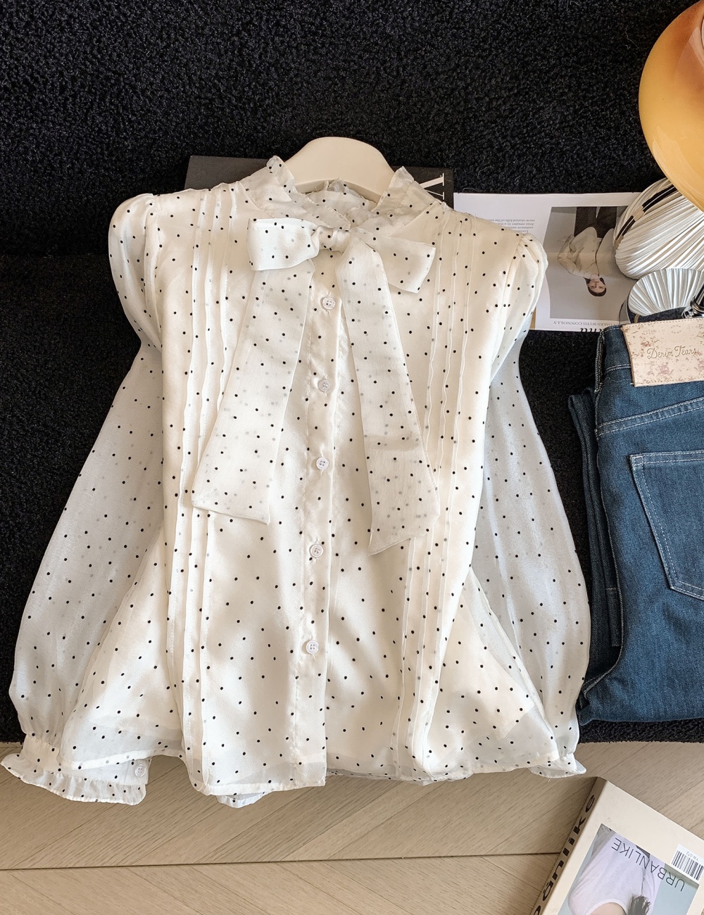 Frenum tops all-match shirt for women