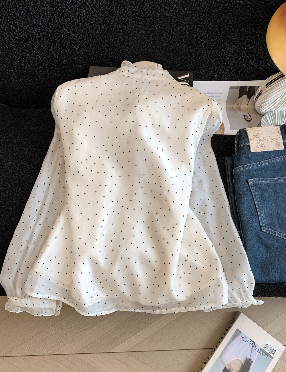 Frenum tops all-match shirt for women