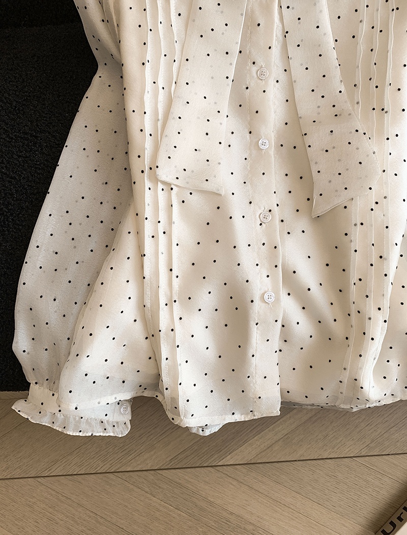 Frenum tops all-match shirt for women