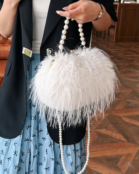 Pearl all-match bag messenger shoulder bag for women