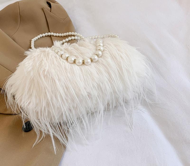 Pearl all-match bag messenger shoulder bag for women