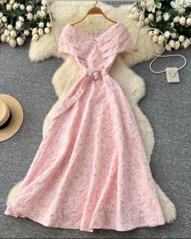 Slim long dress tender dress for women