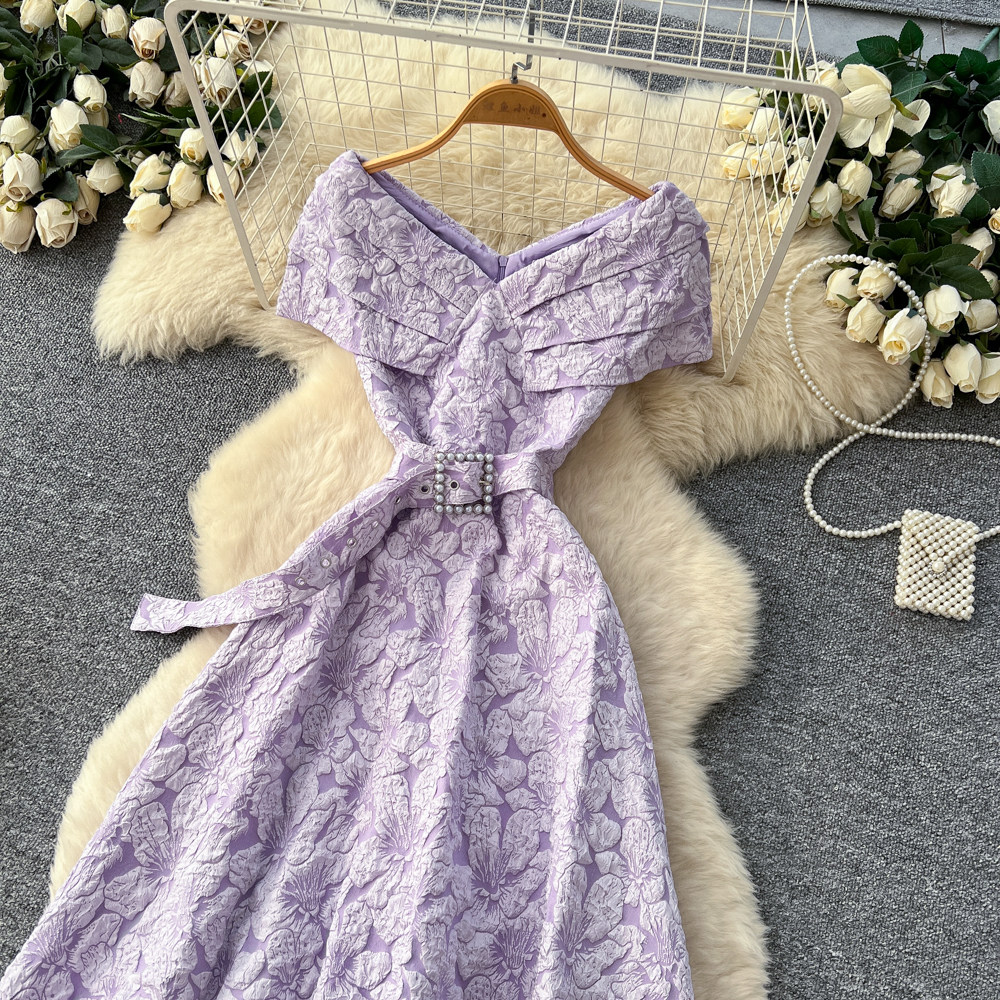 Slim long dress tender dress for women