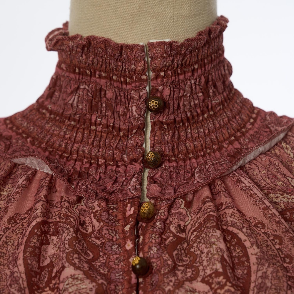 Vacation skirt lotus leaf edges shirt a set for women