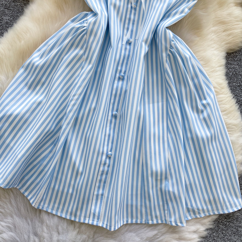 Enticement stripe slim dress for women