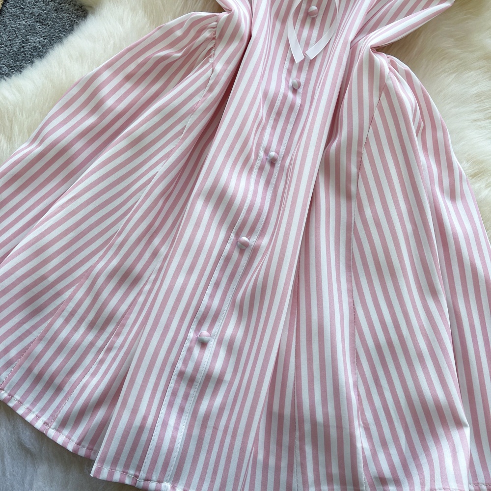 Enticement stripe slim dress for women