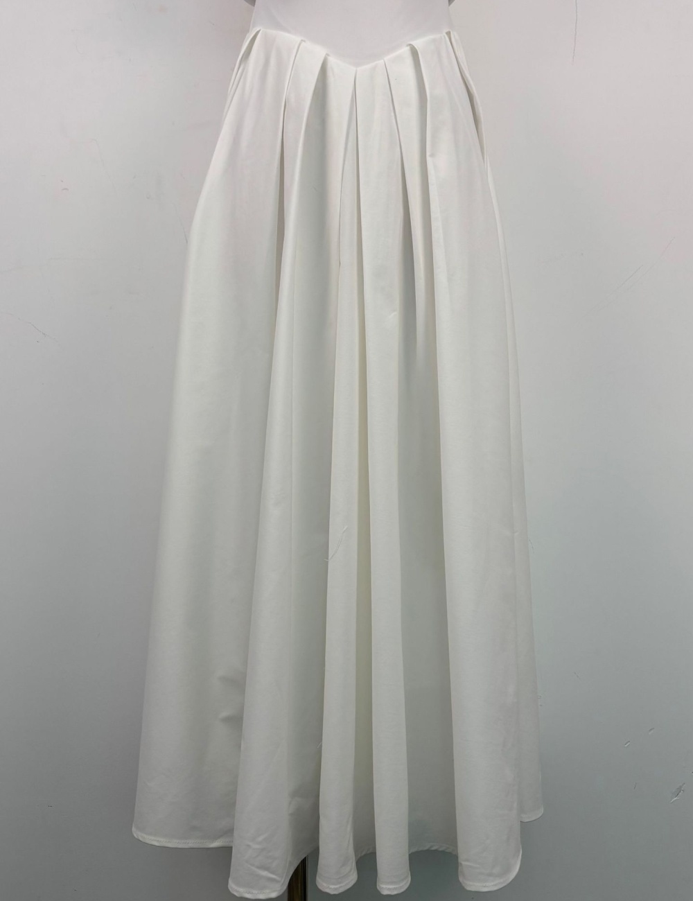 Slim strapless splice long dress simple niche dress