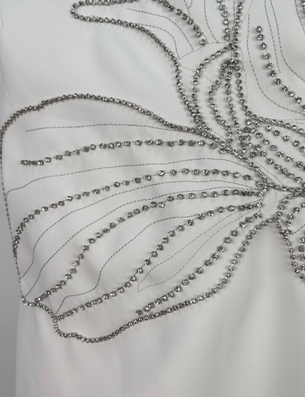 Niche beading dress wrapped chest temperament cloak