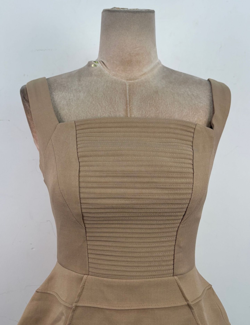 Temperament simple short skirt slim tops 2pcs set