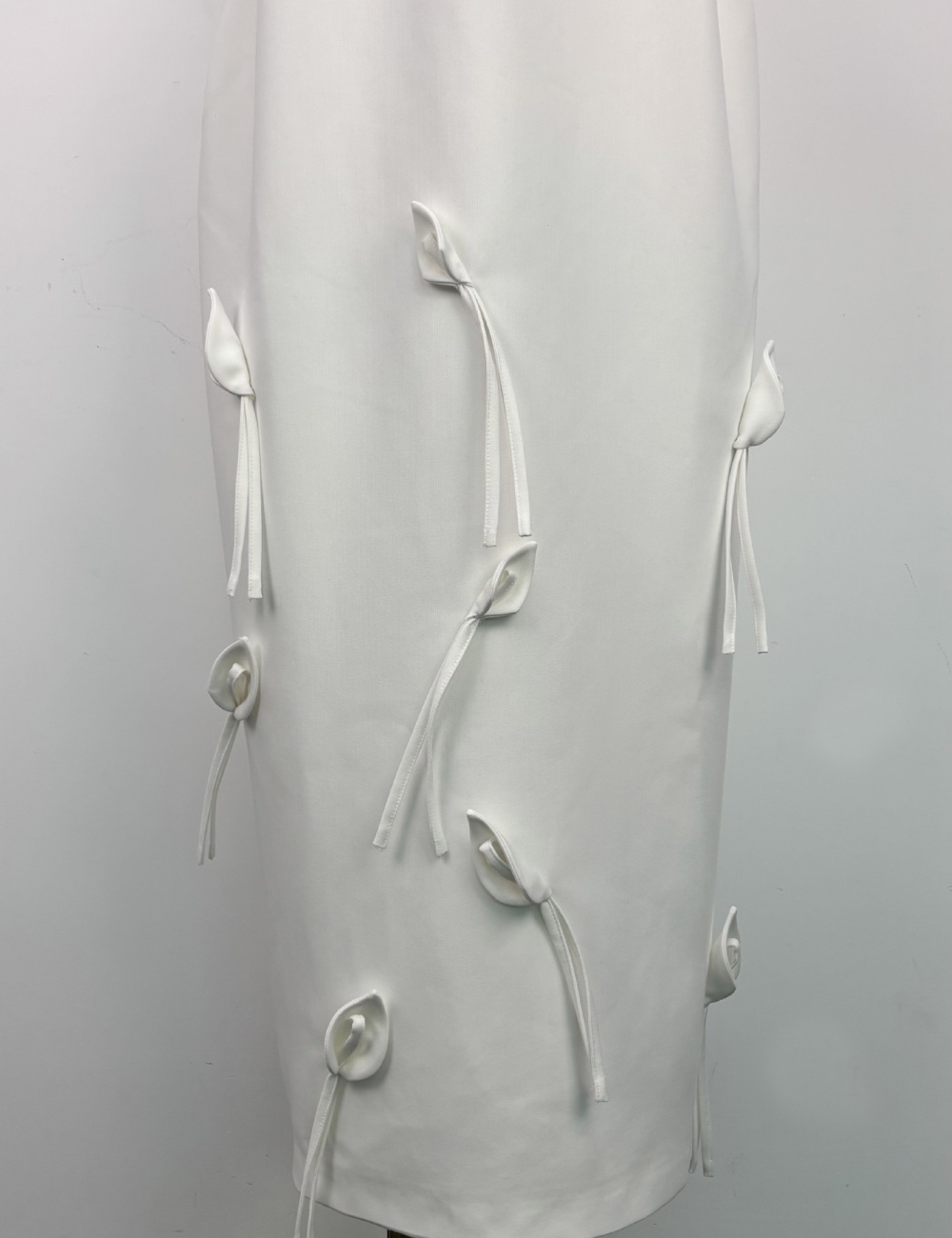 White niche long dress temperament elegant dress