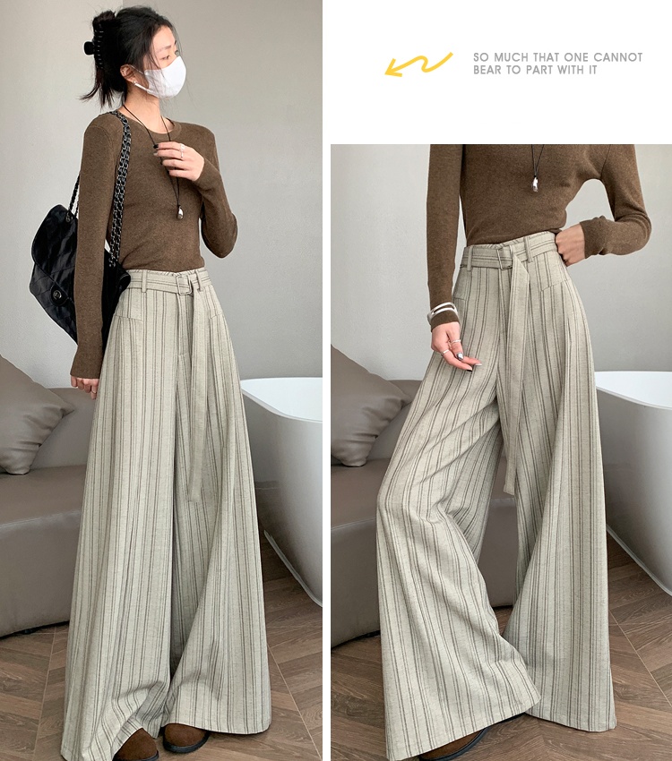 All-match spring casual pants drape suit pants for women