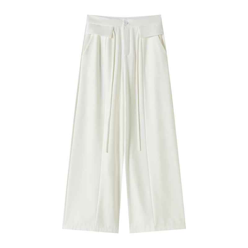 Spring wide leg pants business suit for women