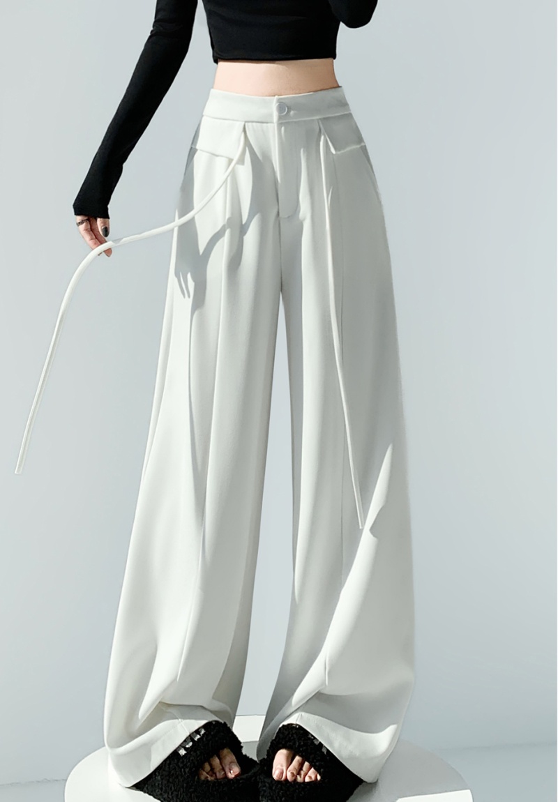 Spring wide leg pants business suit for women