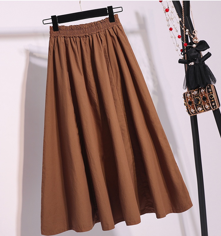 A-line mermaid long spring and summer slim skirt