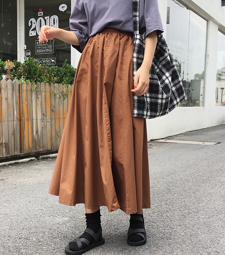 A-line mermaid long spring and summer slim skirt