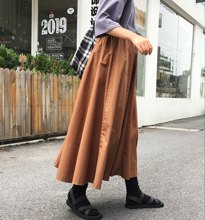 A-line mermaid long spring and summer slim skirt