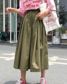 Autumn Korean style slim Casual wide leg pants for women