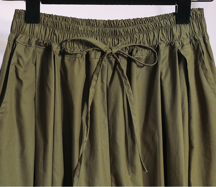 Autumn Korean style slim Casual wide leg pants for women