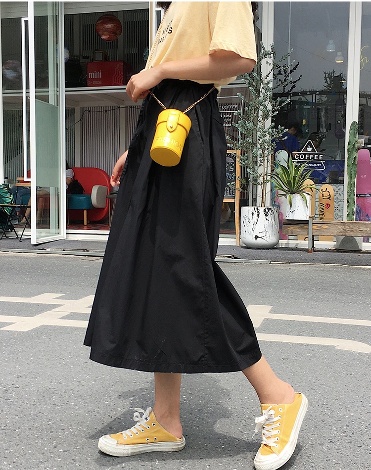 Autumn Korean style slim Casual wide leg pants for women