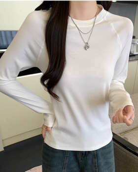 Long sleeve T-shirt fashion bottoming shirt for women