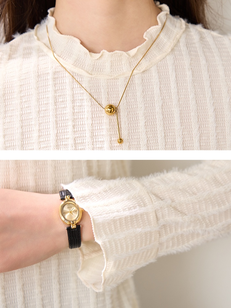 France style tops bottoming shirt for women