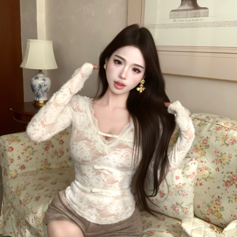 Autumn and winter tops bottoming shirt for women