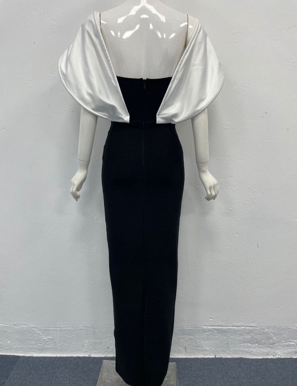 V-neck bandage dress long dress for women