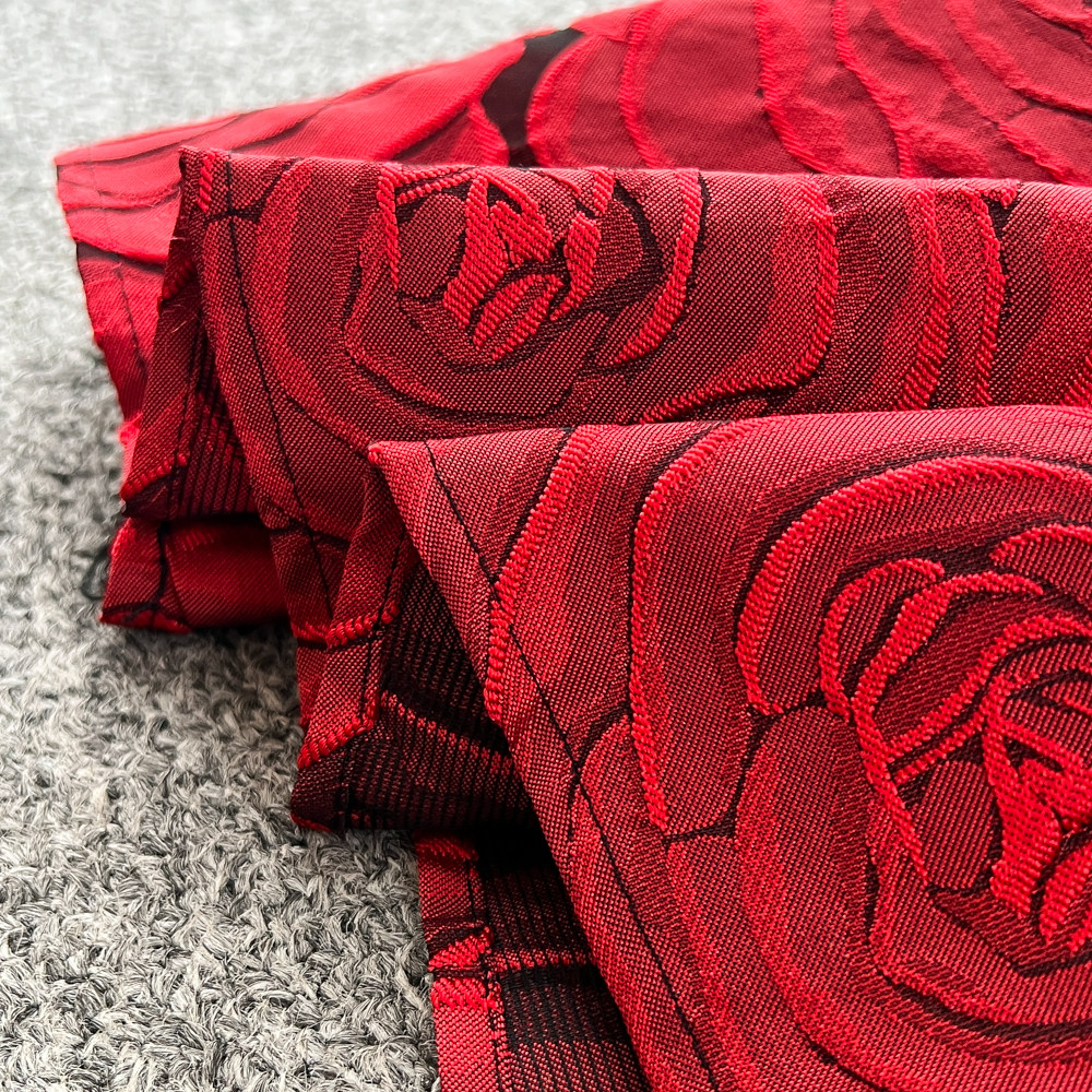 Jacquard France style long dress big skirt dress for women